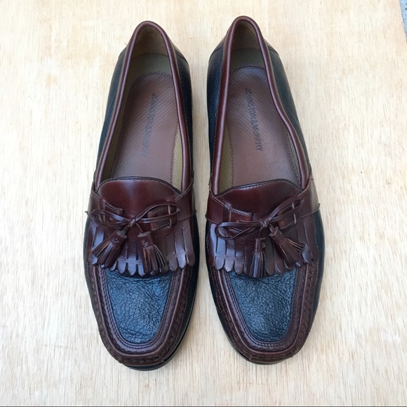 johnston & murphy men's aragon ii kiltie tassel loafer